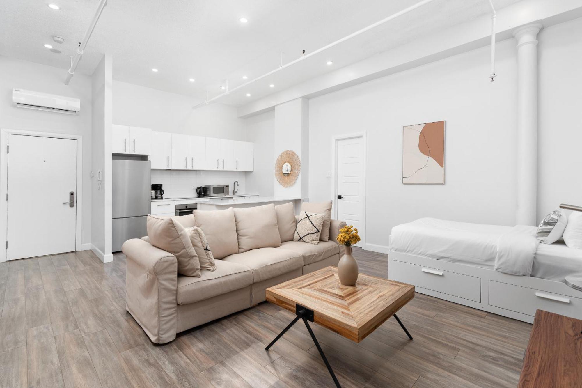 Boutique Lofts Notre Dame - Vieux Montreal Lägenhet Rum bild