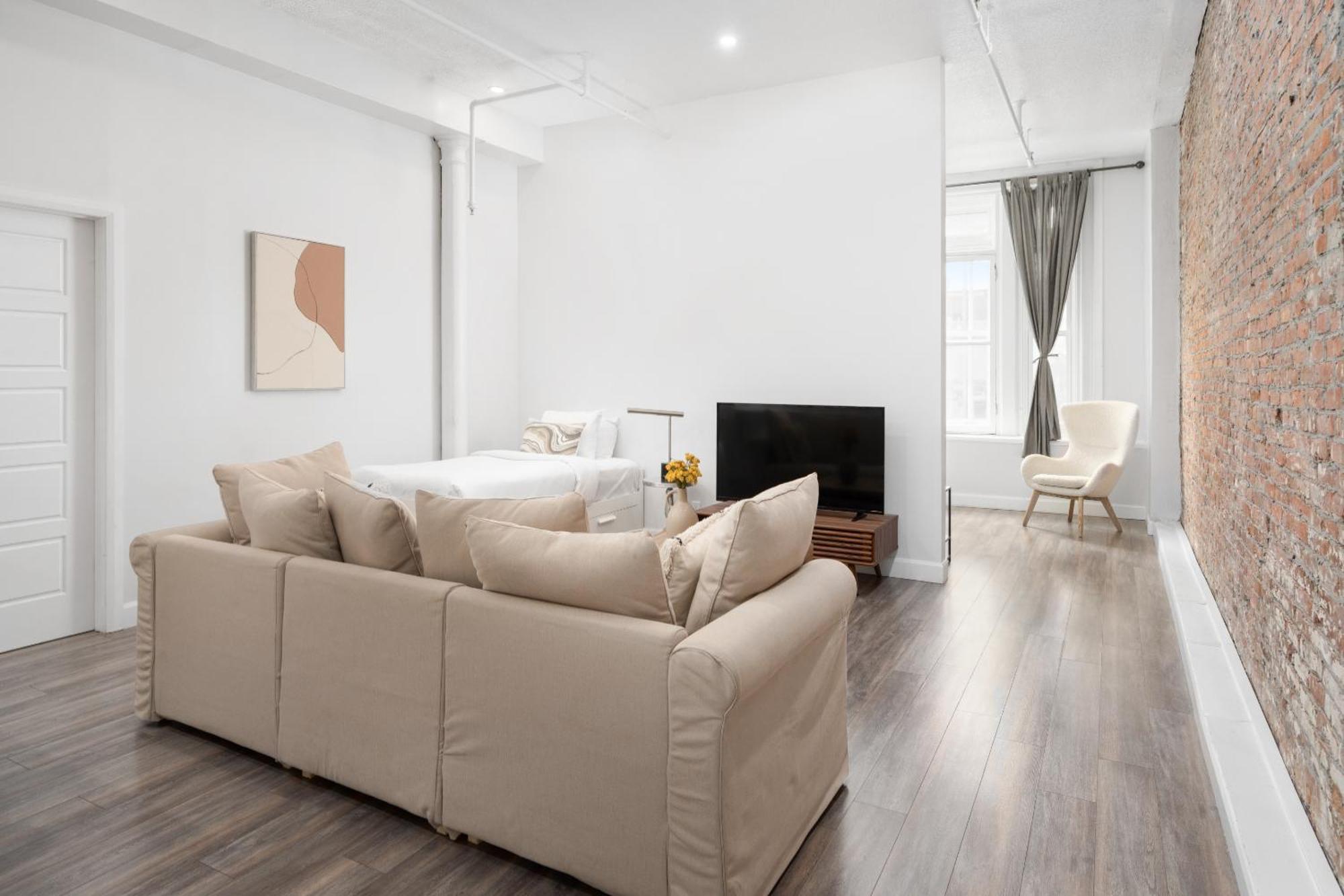Boutique Lofts Notre Dame - Vieux Montreal Lägenhet Rum bild
