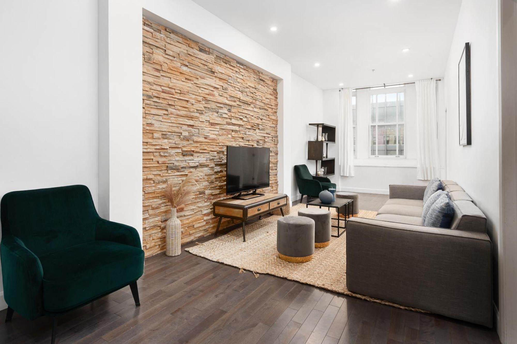 Boutique Lofts Notre Dame - Vieux Montreal Lägenhet Rum bild